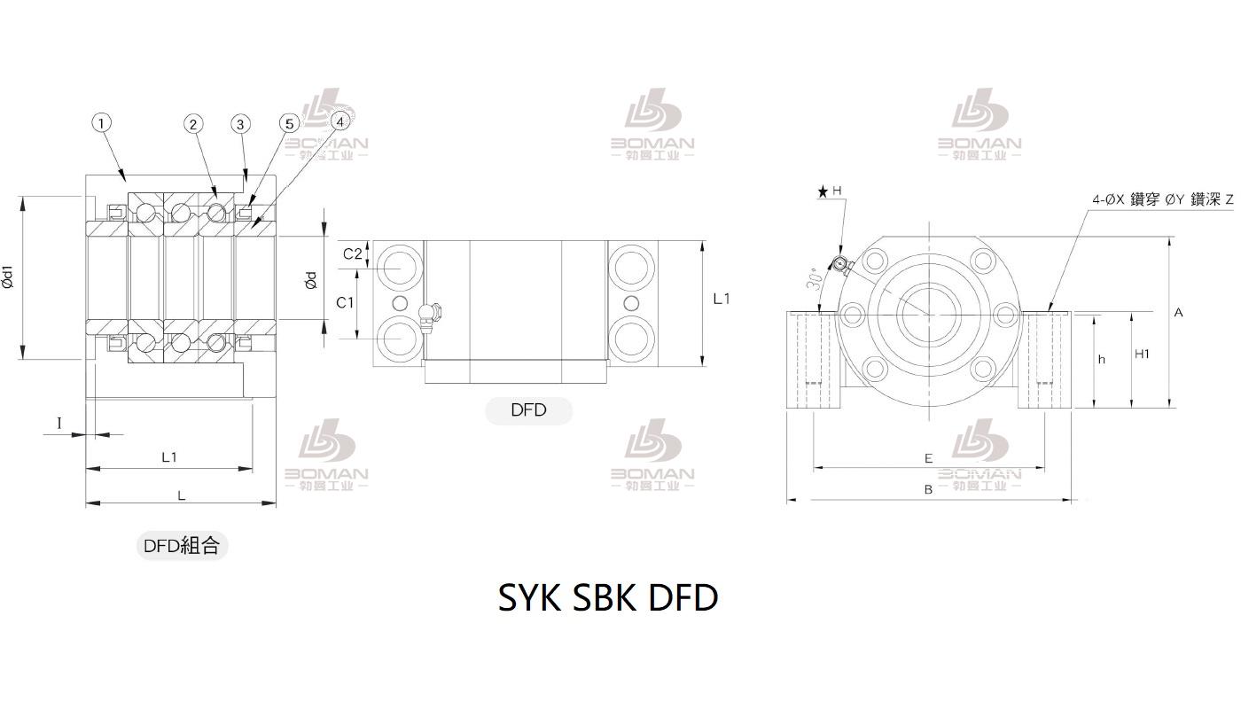 SYK MBCK25-H SYK支撑座电机座